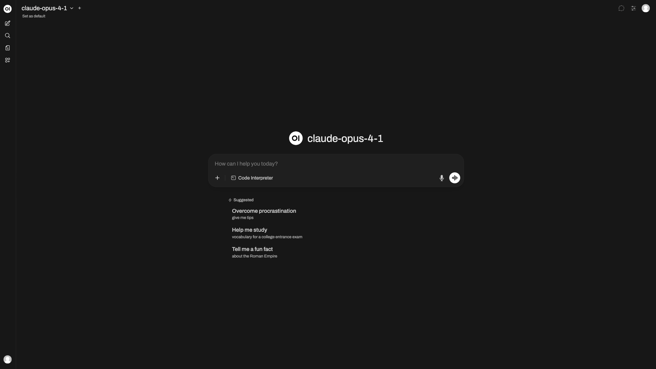 Multi LLM UI